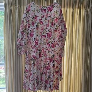 Floral Long Sleeve Dress